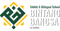 Logo Sekolah Bintang Bangsa Balikpapan white